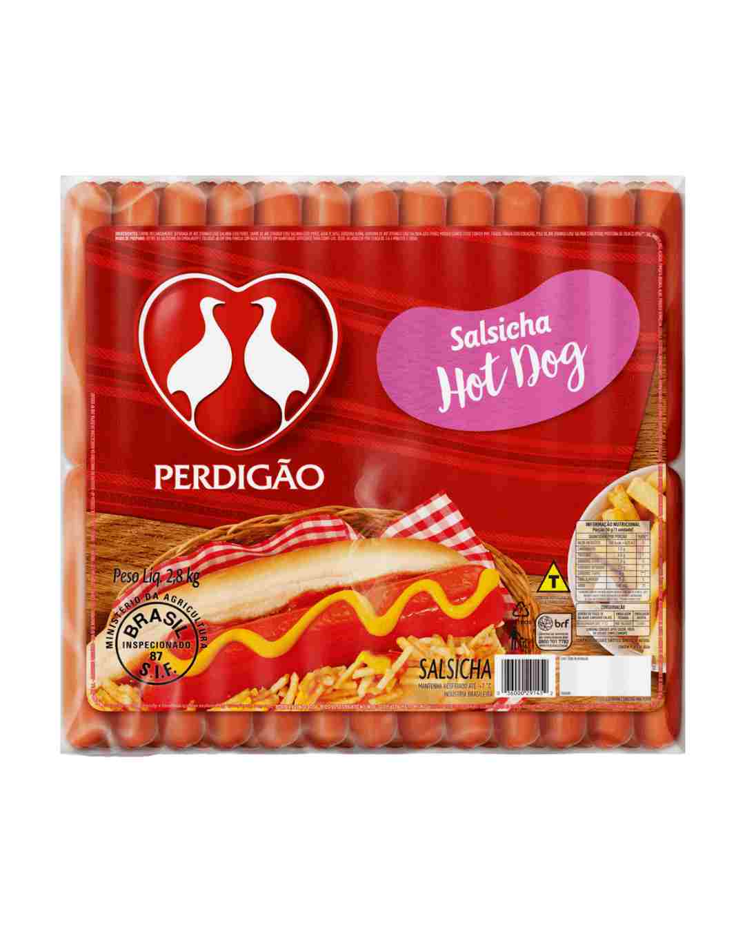 Salsicha Perdigão 2,8kg